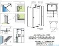 Radaway Essenza Brushed GunMetal Kdj+S kabina 70x100x70cm prawa szczotkowany grafit 1384048-01-01/1385022-92-01R/1384048-01-01
