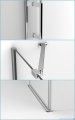 Besco Viva kabina prostokątna prawa 100x80x195cm przejrzyste VPP-100-195C