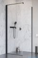 Radaway Nes Black Kdj I kabina 80x80cm lewa szkło przejrzyste 10022080-54-01L/10039080-01-01