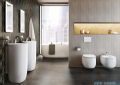 Roca Beyond umywalka stojąca 50x42x87cm beige A3270B0650