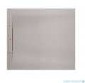 Roca Pyros 90x90cm brodzik kwadratowy kompozytowy STONEX perłowy AP90138438403630