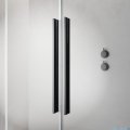 Radaway Furo Brushed GunMetal DWJ drzwi prysznicowe 110cm prawe szczotkowany grafit 10107572-92-01R/10110530-01-01