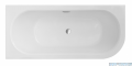 Besco Avita Slim + 150x75cm wanna asymetryczna lewa + syfon #WAV-150-SL+
