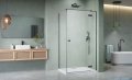 Radaway Essenza Kdj Brushed GunMetal kabina 110x70cm prawa szczotkowany grafit 1385041-92-01R/1384048-01-01