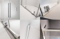 Radaway Furo SL KDD kabina 90x90cm chrom połysk/szkło przejrzyste 10305090-01-01L/10305090-01-01R