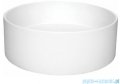 Deante Silia umywalka nablatowa granitowa Ø36 cm alabaster CQS AU4S
