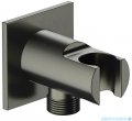Omnires Contour system prysznicowy podtynkowy termostatyczny antracyt SYSCT11AT