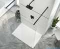 Sanplast Altus PIV/ALTIIa kabiny walk-in 160x203 cm czarny matowy 600-121-3201-59-401