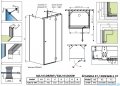 Radaway Torrenta KDJ+S kabina prysznicowa 90x100x90 prawa chrom połysk/przejrzyste 1330090-01-01/133310-01-01R/1330090-01-01