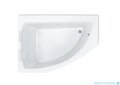 Roca Aquamarina wanna 175x100cm lewa z hydromasażem Smart WaterAir Plus