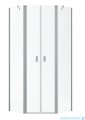 Radaway Nes Brushed Nickel Ptd kabina pięciokątna 90x90cm szczotkowany nikiel 10051000-91-01/10051600-91-01