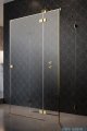 Radaway Essenza Pro Gold Kdj+S kabina 70x90x70cm prawa złoty połysk/szkło przejrzyste  10097390-09-01R/10098070-01-01/10098070-01-01