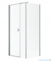 Radaway Nes Kds I Brushed Nickel kabina 120x75cm lewa szczotkowany nikiel 10023120-91-01L/10043075-91-01