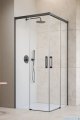 Radaway Idea Kdd Brushed GunMetal kabina 70x110cm szczotkowany grafit 387065-92-01L/387063-92-01R