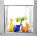 Ravak Blix BLDP4 drzwi prysznicowe 160cm białe transparent Anticalc 0YVS0100Z1