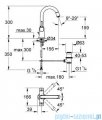 Grohe Grandera Bateria umywalkowa DN15 chrom/złoty 21107IG0