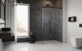 Radaway Idea 8 QL Black Kdj kabina 110x80cm prawa czarny mat/szkło przejrzyste 10550567-54-01R/10350503-01-01/10360080-01-01L