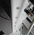 Novellini Glax 2 2.0 kabina z hydromasażem hydro plus 80x80 srebrna G22A80T1L-1BB