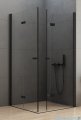 New Trendy New Soleo Black 70x80x195 cm kabina prostokątna przejrzyste D-0233A/D-0238A