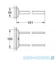 Grohe Allure Brilliant wieszak na ręcznik 40496000