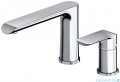 Omnires Sacramento bateria wannowa 4-otworowa kompletna chrom SC2332XCR