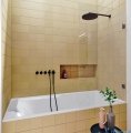 Riho Still Shower LED wanna prostokątna z oświetleniem 180x80cm + syfon B103003005