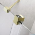 Radaway Furo Brushed Gold KDD kabina 110x110cm szczotkowane złoto 10105110-99-01L/10105110-99-01R