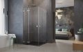 Radaway Essenza Pro Brushed Nickel Kdd kabina 80x90cm szczotkowany nikiel 10096080-91-01L/10096090-91-01R