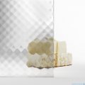 Radaway Idea 8 Dwj Brushed Gold drzwi wnękowe 110cm prawe szczotkowane złoto 10330570-99-01R/10350503-01-01