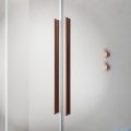 Radaway Furo Kdj Brushed Copper kabina 100x80cm lewa szczotkowana miedź 10104522-93-01L/10110480-01-01/10113080-01-01
