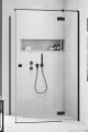Radaway Essenza Black Kdj kabina 120x80cm prawa szkło przejrzyste 1385042-54-01R/1384051-01-01