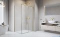 Radaway Idea 8 Kdj Brushed Gold kabina 100x90cm prawa szczotkowane złoto 10340520-99-01R/10350453-01-01/10360090-01-01L