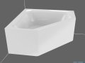 Riho Austin Plug&Play wanna symetryczna 145x145cm z obudową + nóżki B005019005