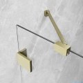 Radaway Essenza Pro Brushed Gold Kdj+S kabina 90x110x90cm lewa szczotkowane złoto 10097311-99-01L/10098090-01-01/10098090-01-01