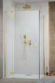 Radaway Essenza 8 Gold Kdj kabina 120x110cm lewa złoty połysk/szkło przejrzyste 10480812-01-01L/10470337-09-01L/10113110-01-01