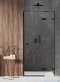 New Trendy Avexa Black drzwi wnękowe 100x200 cm przejrzyste prawa EXK-1551