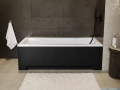 Besco Obudowa wanny prostokątnej UNI Ryfle Matt Black 180x80 cm  #OAPM-180URB