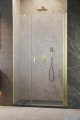 Radaway Nes Dws Brushed Gold drzwi wnękowe 140cm prawe szczotkowane złoto 10028140-99-01R