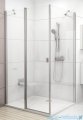 Ravak Chrome Kabina prysznicowa narożna, jedna połowa CRV2-110 satyna+transparent 1QVD0U00Z1