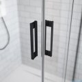 Radaway Idea Black 8 Kdj kabina 120x75cm prawa czarny mat/szkło przejrzyste  10340620-54-01R/10350553-01-01/10360075-01-01L