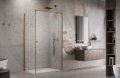 Radaway Essenza Kdj Brushed Copper kabina 90x120cm prawa szczotkowana miedź 1385044-93-01R/1384054-01-01