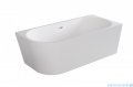 Besco Zoya 150x75cm wanna asymetryczna z obudową prawa + syfon #WAS-150-ZP