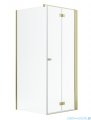 Radaway Nes Gold Kdj B kabina 80x80cm prawa złoty połysk 10025080-09-01R/10039080-01-01