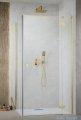 Radaway Essenza Kdj Gold kabina 110x100cm prawa szkło przejrzyste 1385041-09-01R/1384052-01-01