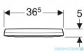 Geberit iCon Slim Deska sedesowa wolnoopadająca 574950000