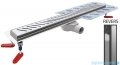 Wiper New Premium Revers Odpływ liniowy z kołnierzem 70 cm syfon drop 35 szlif 500.0253.02.070