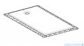 Geberit brodzik Olona 170x75cm z włókniną uszczelniającą biały 550.927.00.1