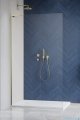 Radaway Modo SL II Brushed Gold kabina Walk-in 115x200 lewa szczotkowane złoto 10319115-99-01L 