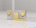 SanSwiss Cadura Gold Line drzwi wahadłowe 70 cm jednoczęściowe prawe z profilem przyściennym CA1CD0701207