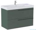 Roca Ella szafka 98x44x63 ZIELONY MAT A857771534